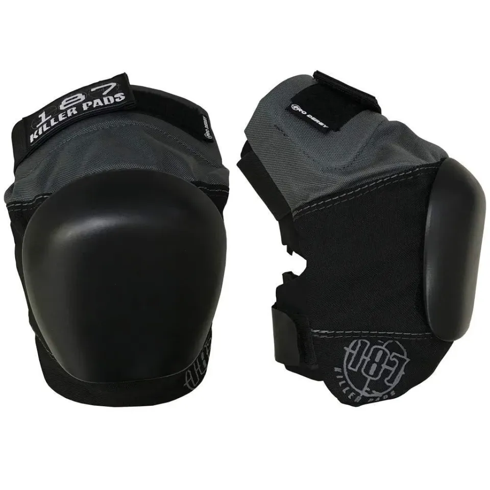 187 Killer Pads Pro Derby επιγονατίδες Black Grey