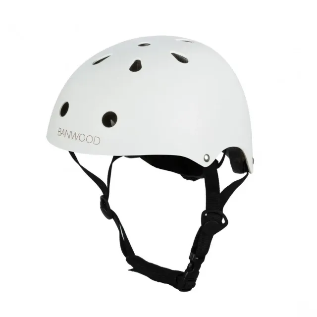 Banwood παιδικό κράνος λευκό 50-54 cm