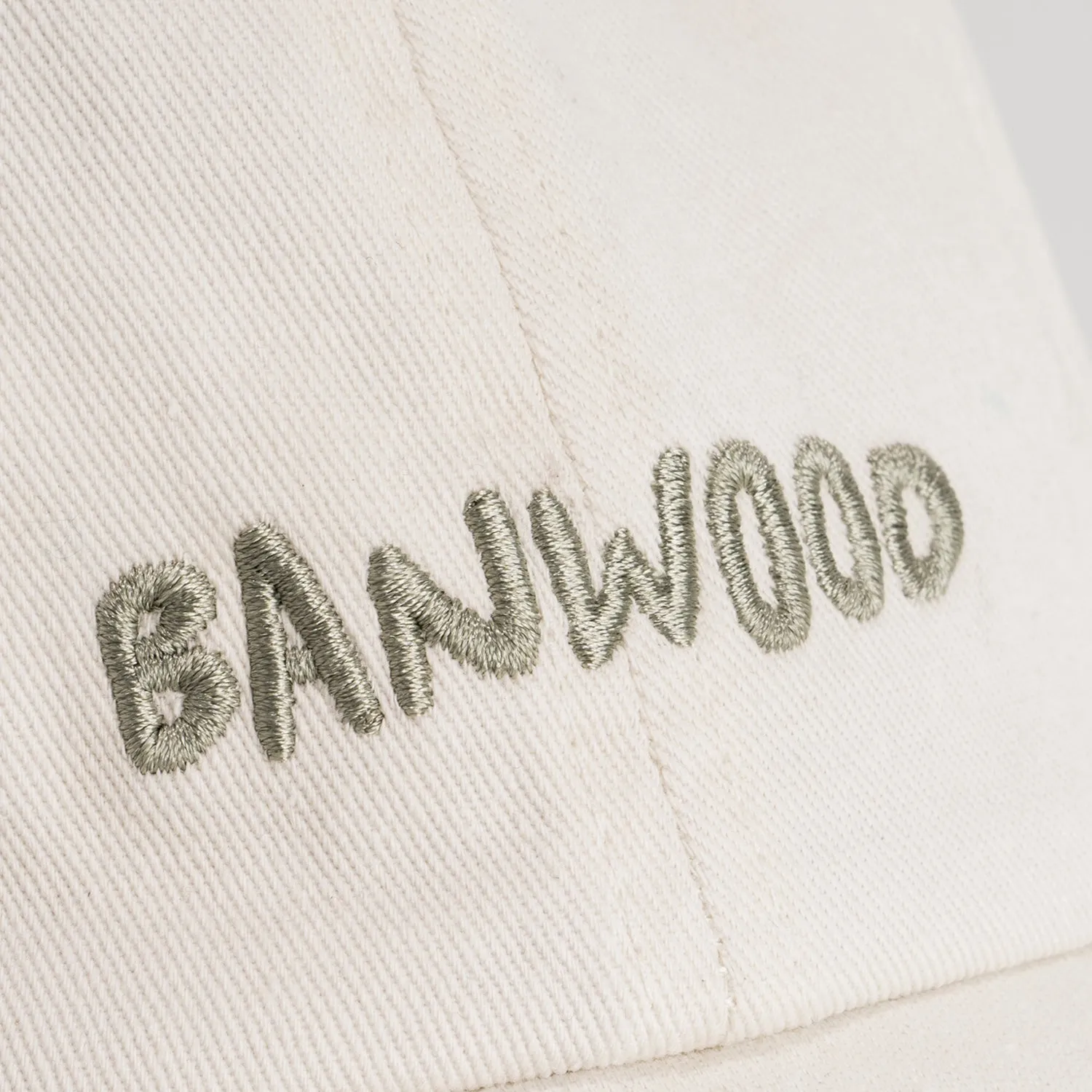 Banwood Washed Cream παιδικό καπέλο ήλιου 50-54 οργανικό