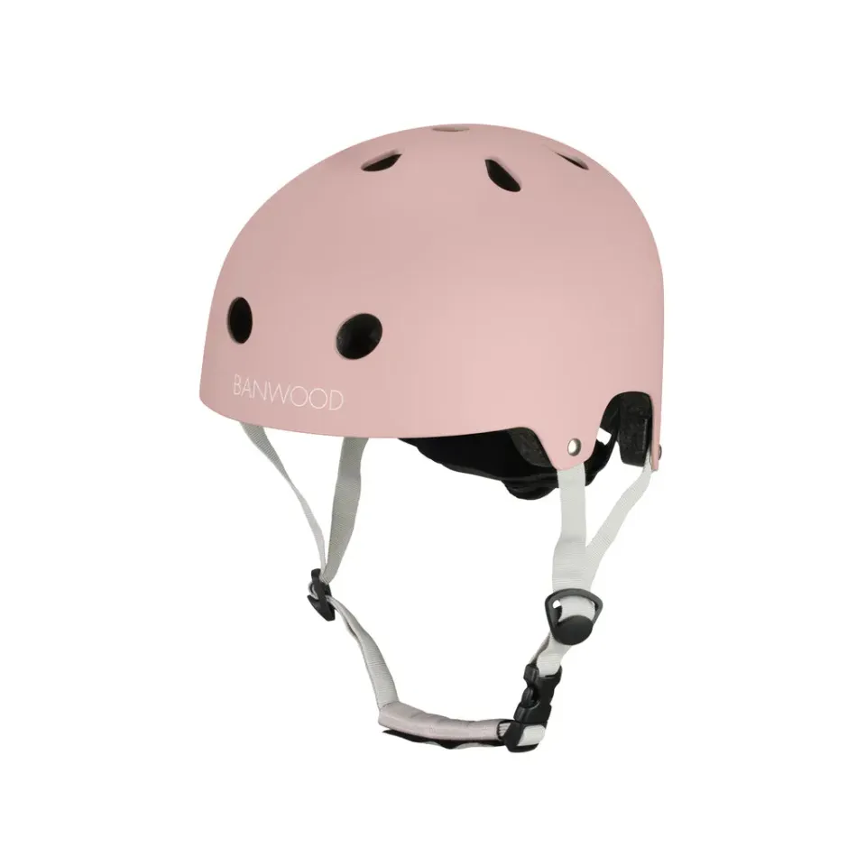 Banwood Eco κράνος παιδικό dusty rose 50-54 εκ.