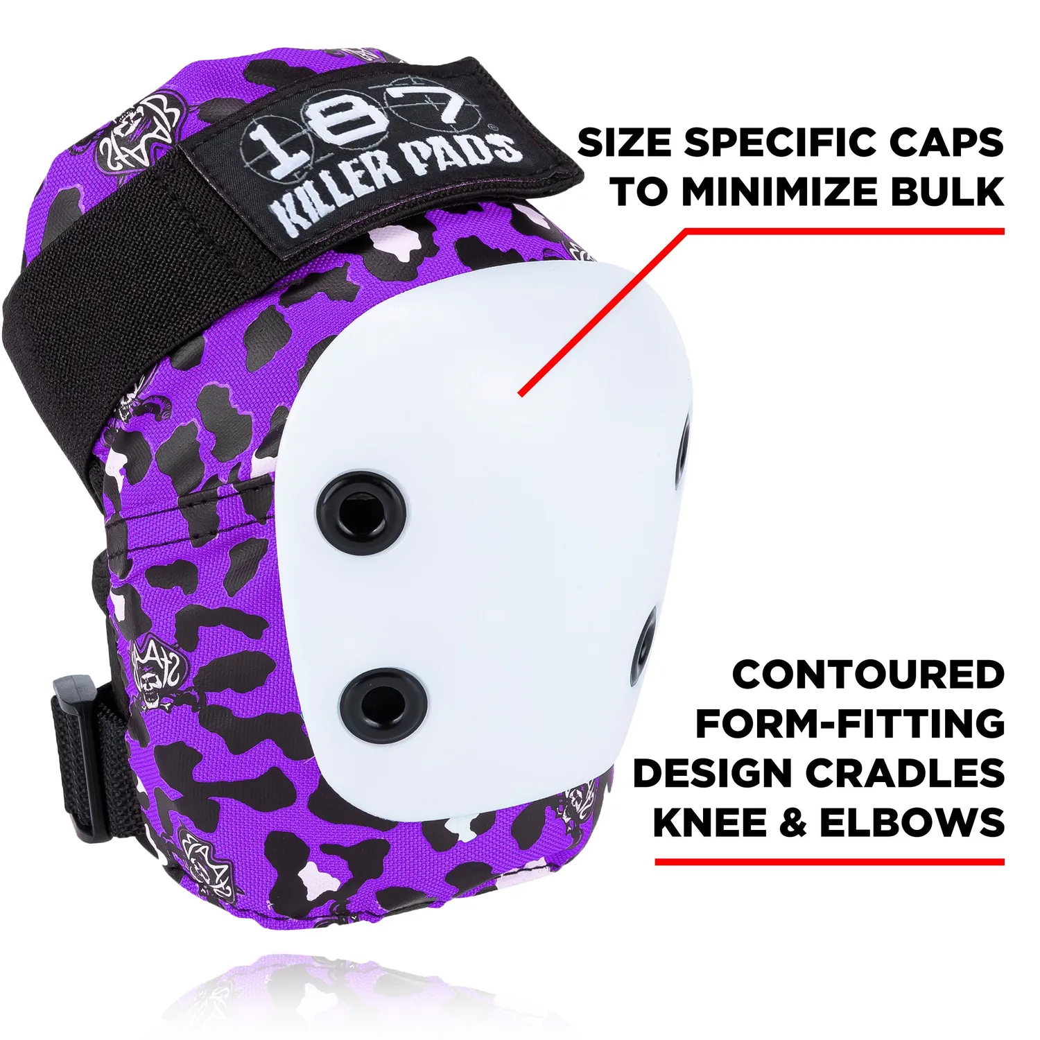 187 Killer Pads Kids Six Pack προστατευτικά Staab Purple JR