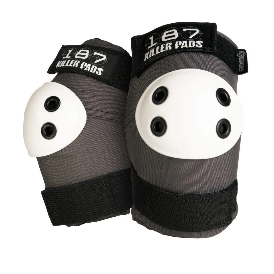 187 Killer Pads προστατευτικά αγκώνα Grey White