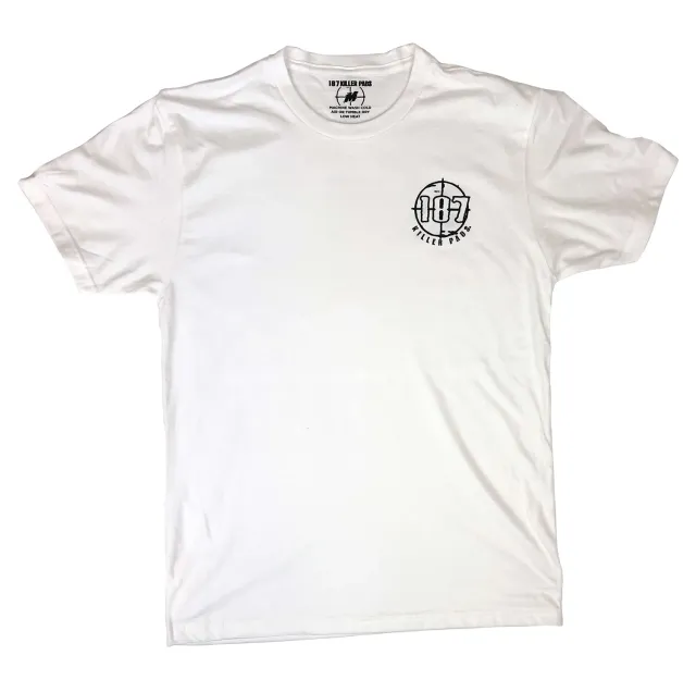 187 Killer Pads Pad Up Tee T-shirt λευκό βαμβακερό