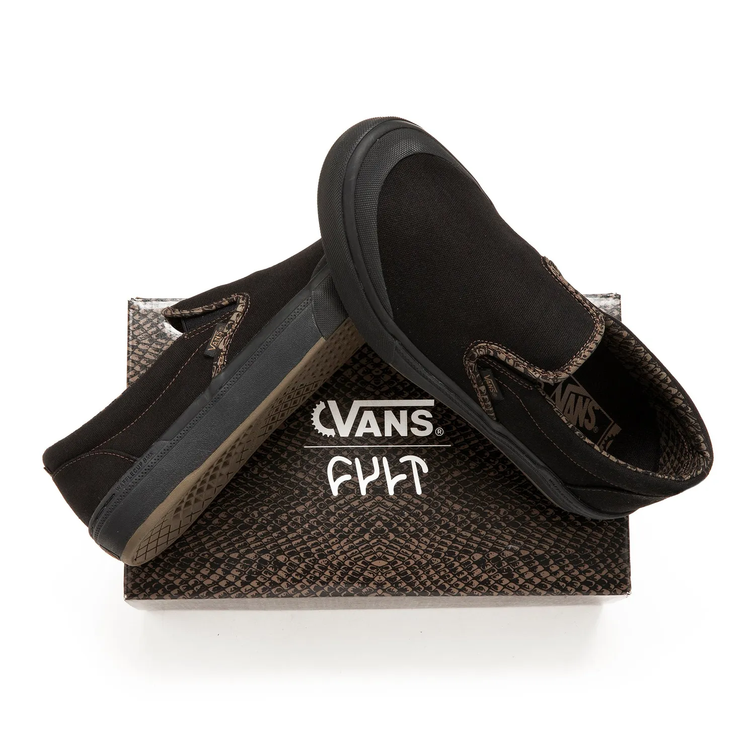 Cult Vans Slip On παπούτσια BMX No9 rattlesnake