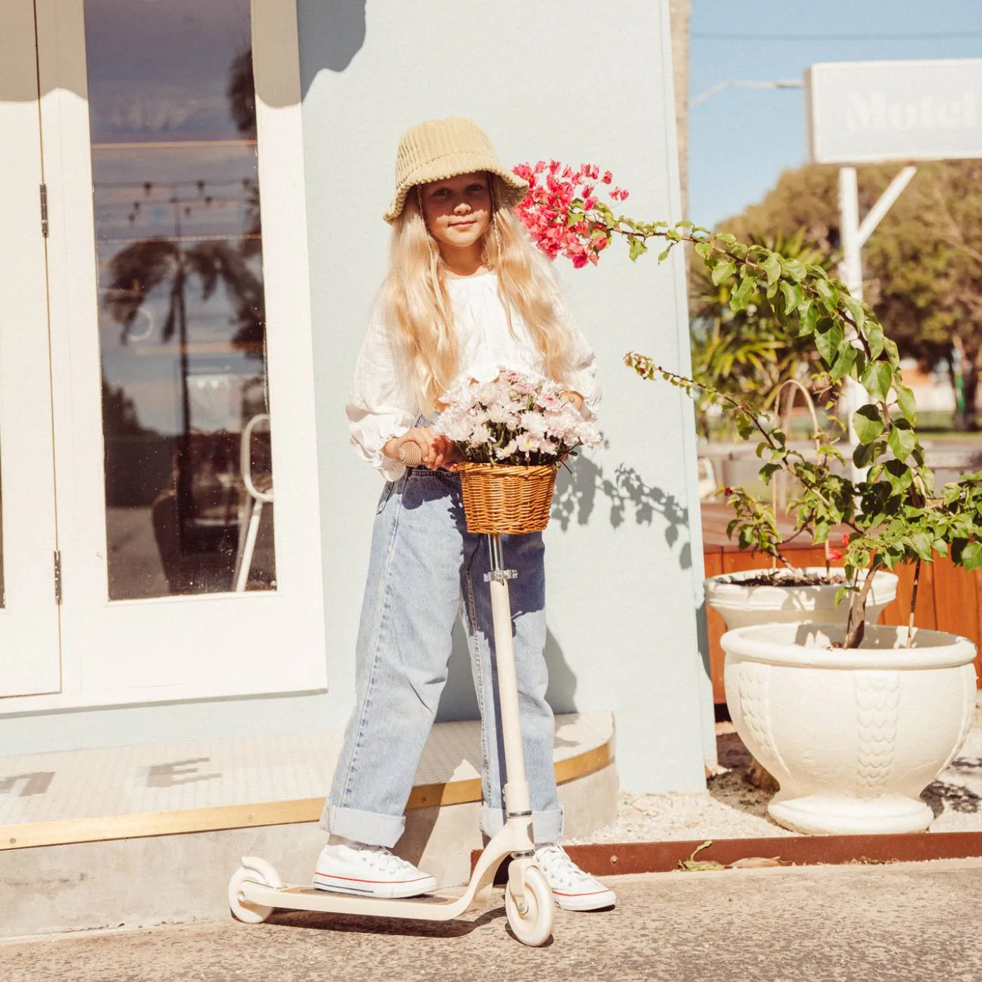 Banwood Maxi Scooter πατίνι 3 τροχών Cream