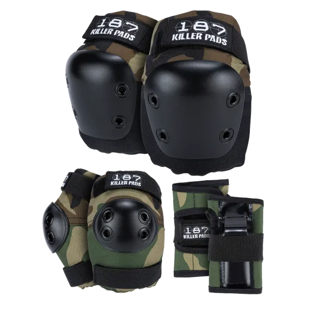 187 Killer Pads Six Pack σετ προστατευτικών Camo για skate