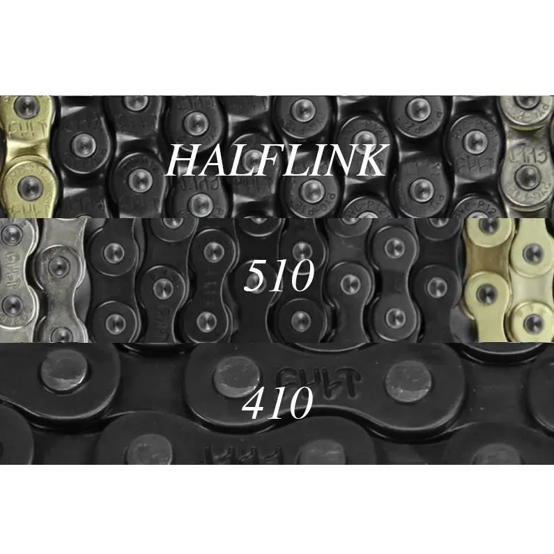 Cult Crew Halflink αλυσίδα BMX Halflink Black