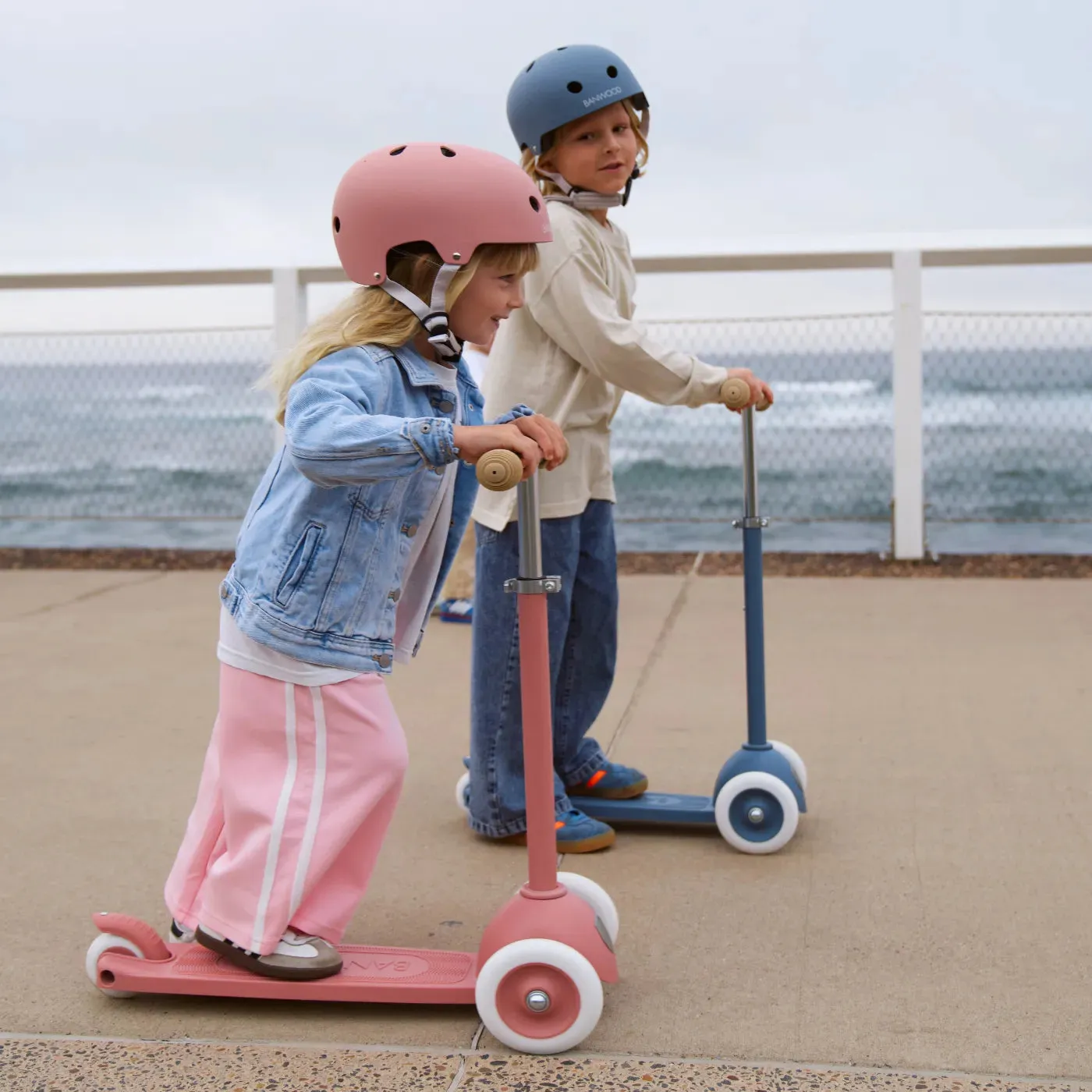 Banwood Eco Scooter πατίνι Raspberry 3 τροχών
