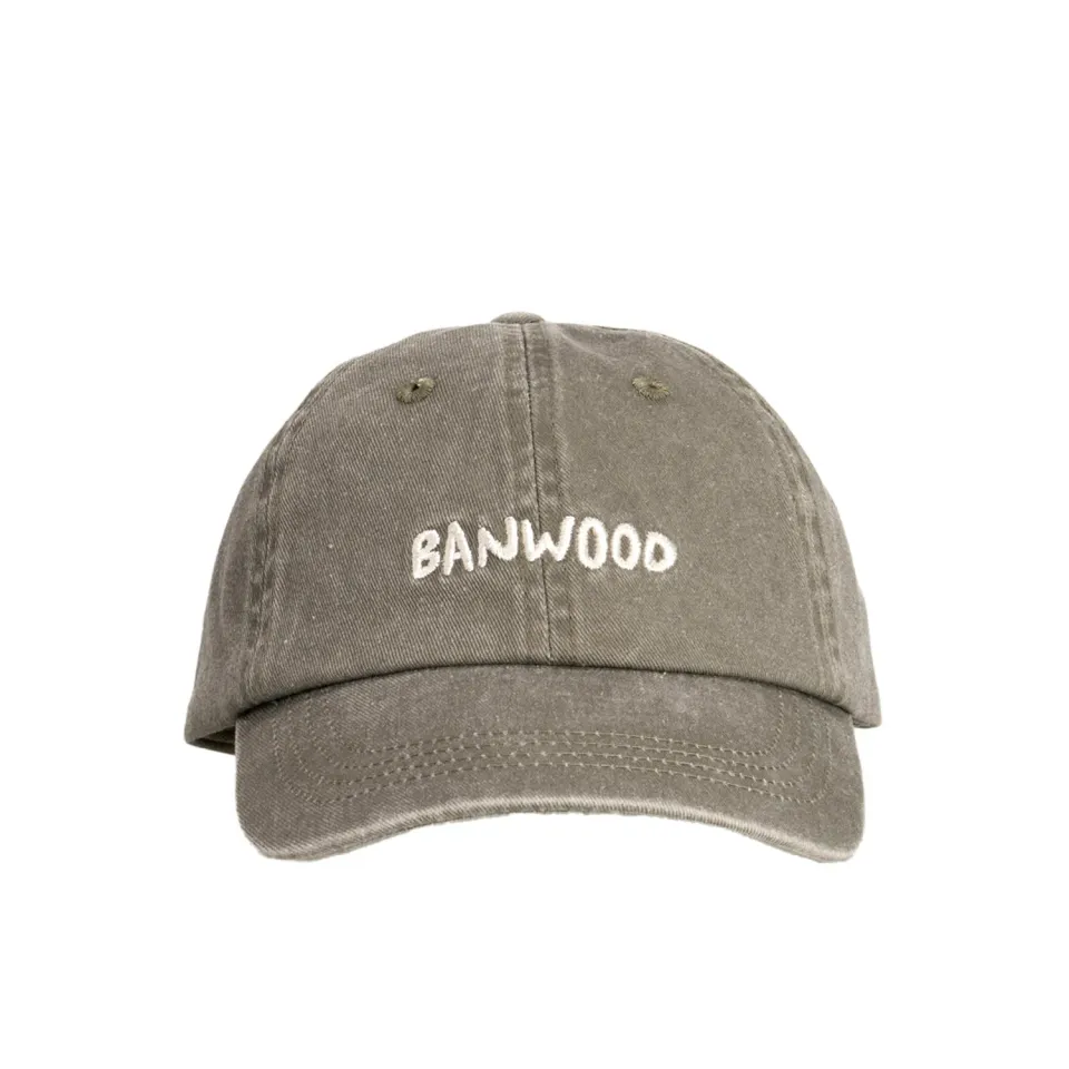 Banwood Washed Cap καπέλο παιδικό sage οργανικό