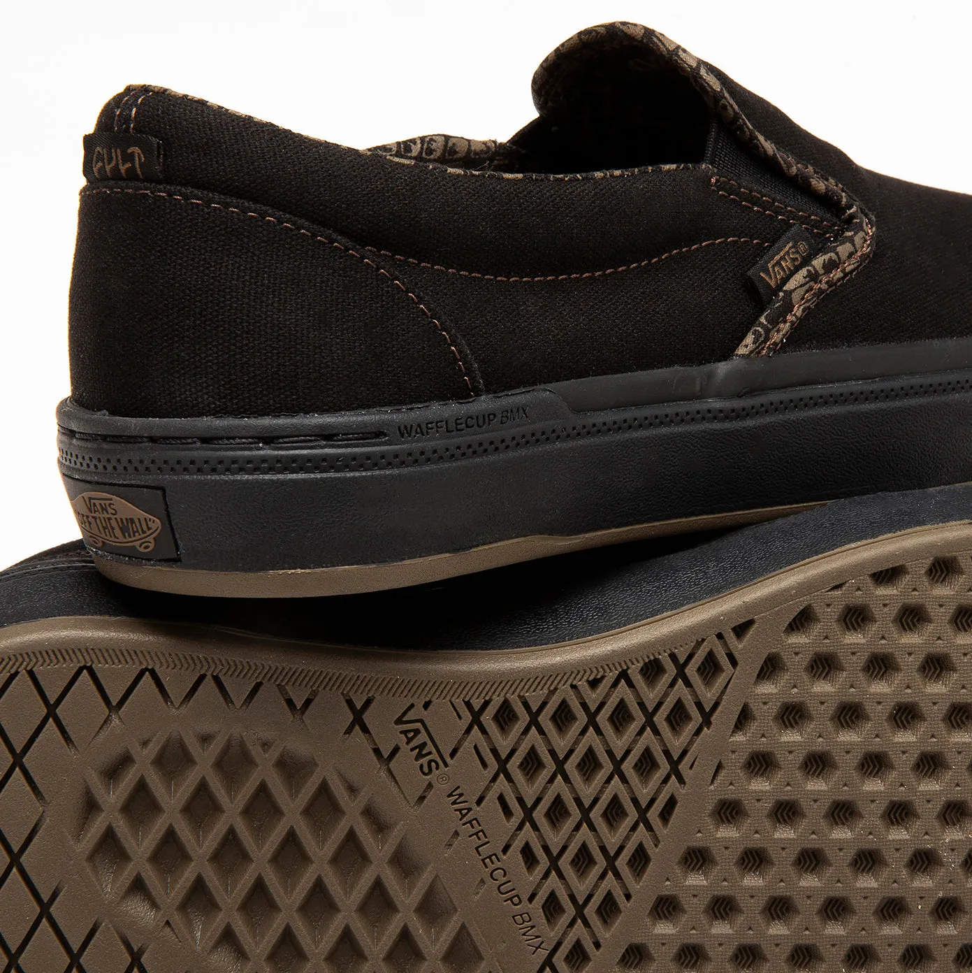 Cult Vans Slip On παπούτσια BMX No9 rattlesnake