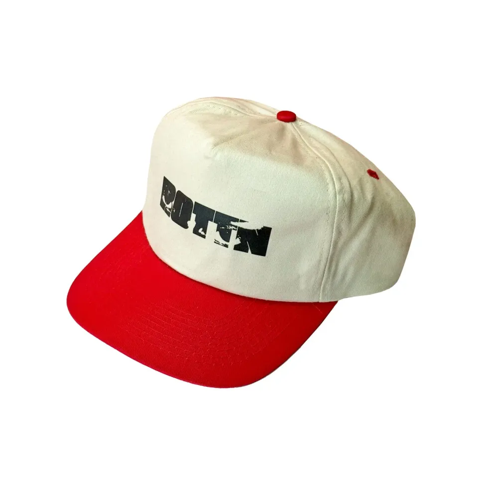 Cult Rottn καπέλο 5-panel κόκκινο βαμβακερό