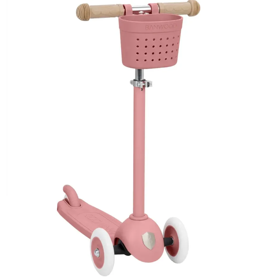 Banwood Eco Scooter πατίνι Raspberry 3 τροχών