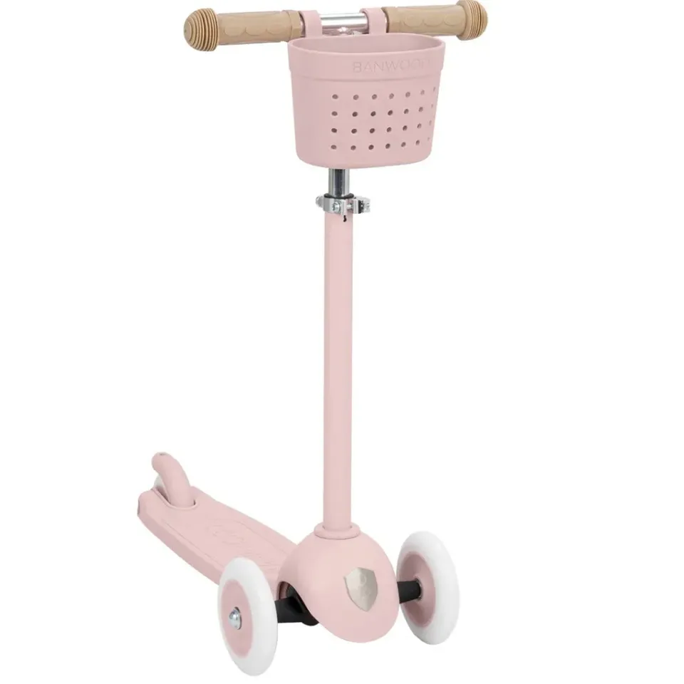 Banwood Eco πατίνι Faded Pink 3 τροχών παιδικό