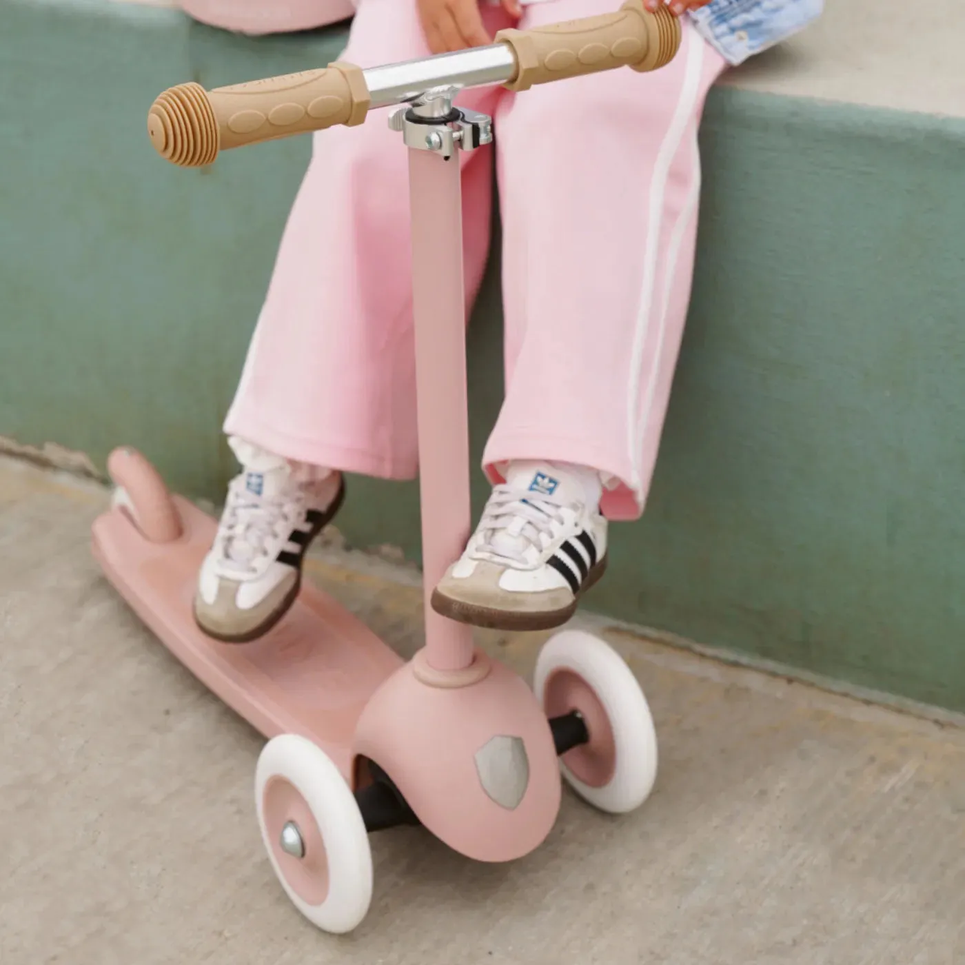 Banwood Eco Τρίτροχο Πατίνι Dusty Rose