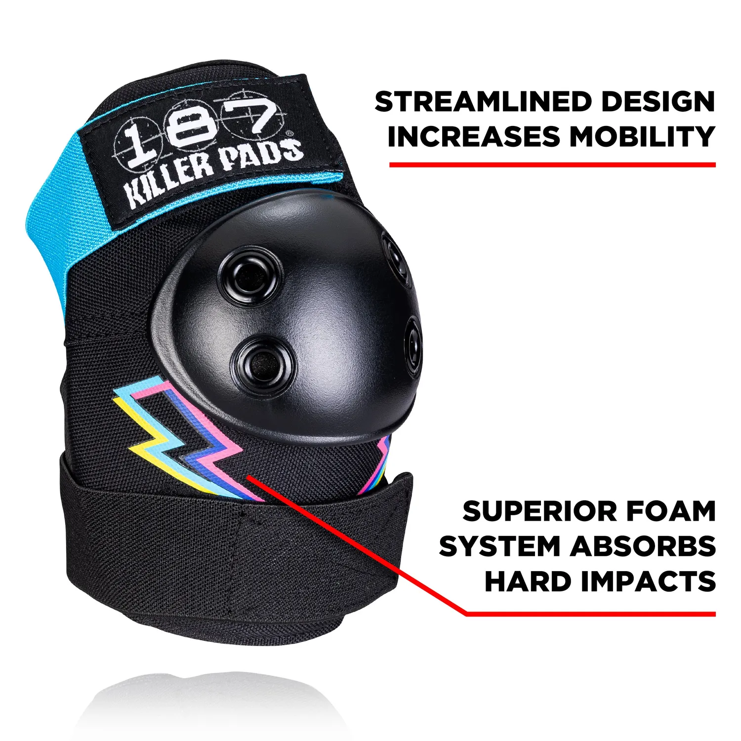 187 Killer Pads Kids Six Pack προστατευτικά Electric Bolt JR