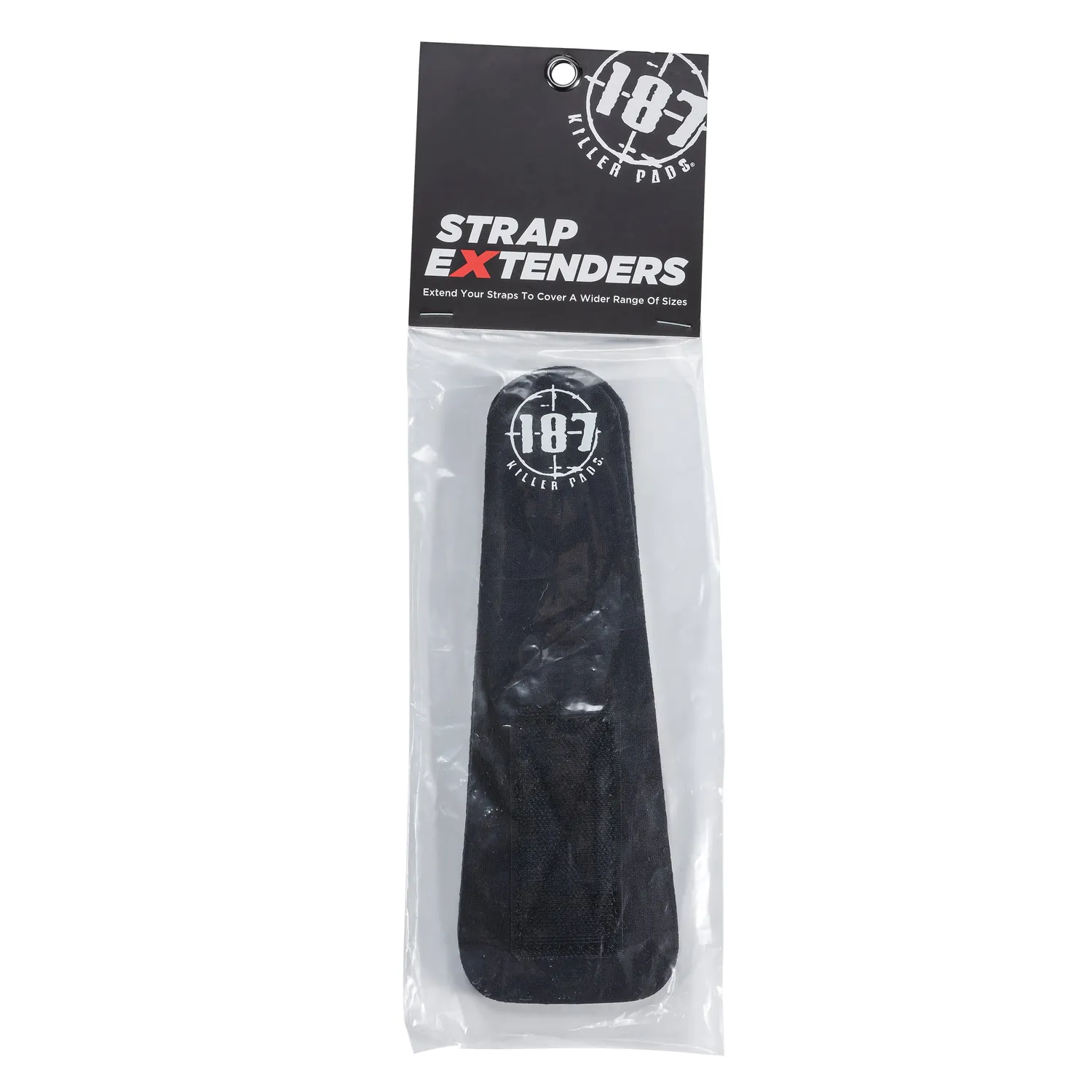 187 Killer Pads Strap Extenders προέκταση ιμάντα μαύρο 2τμχ
