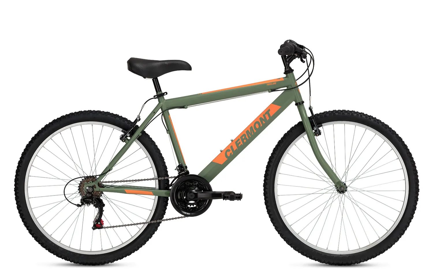 Clermont Freeland 26 46s ποδήλατο βουνού Shimano μαύρο ματ