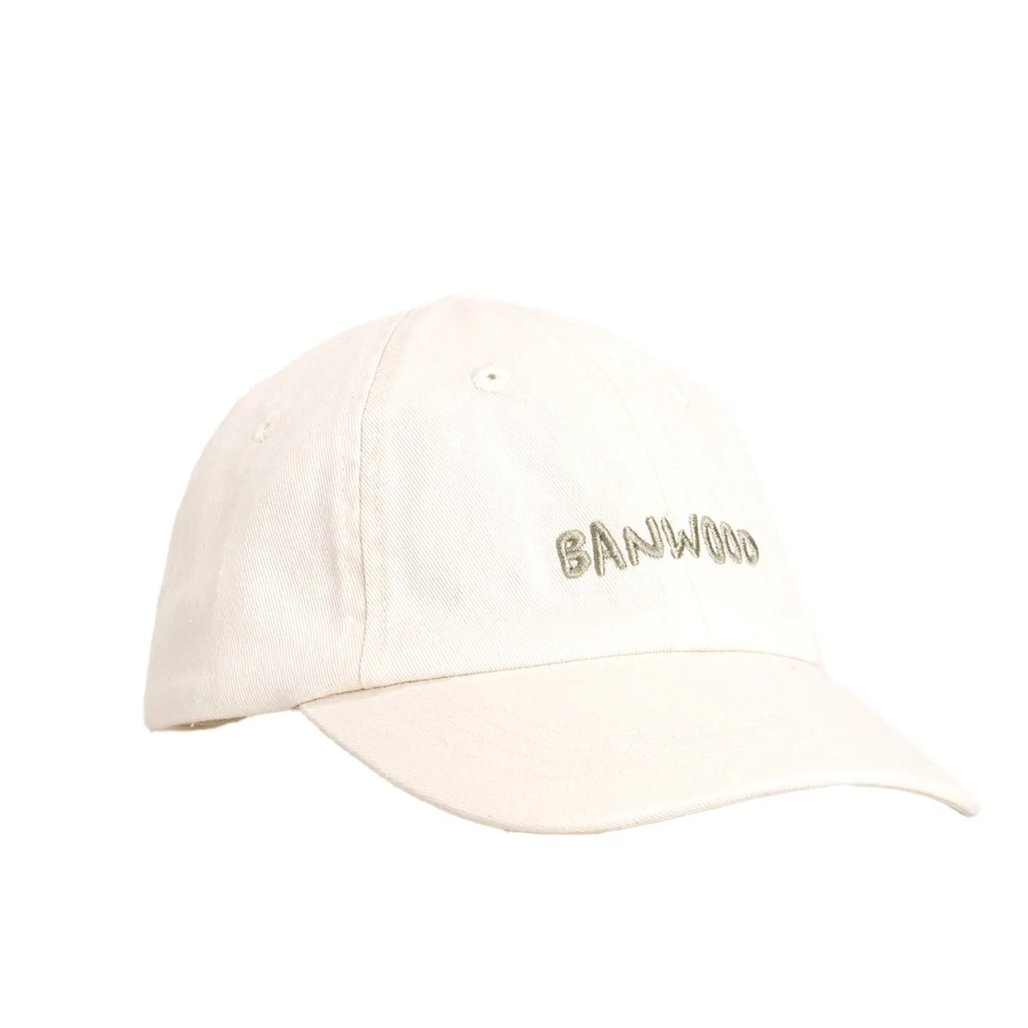 Banwood Washed Cream παιδικό καπέλο ήλιου 50-54 οργανικό