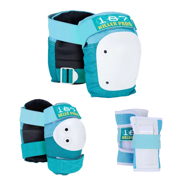 187 Killer Pads Pre-K Six Pack σετ προστατευτικά teal