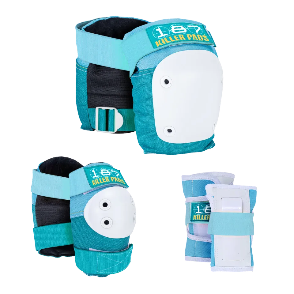187 Killer Pads Pre-K Six Pack σετ προστατευτικά teal