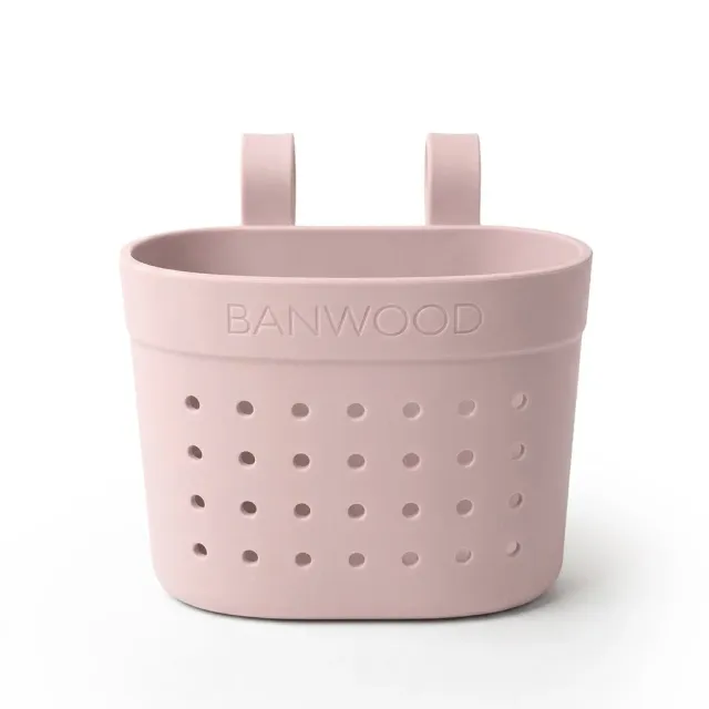Banwood Pin & Ride καλάθι ποδηλάτου faded pink