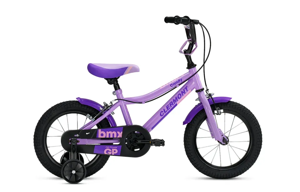 Clermont Bikes Candy 16 παιδικό ποδήλατο BMX 16 ιντσών μωβ