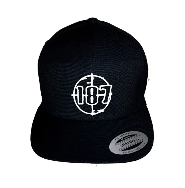 187 Killer Pads Scope Logo Flat καπέλο μαύρο snapback