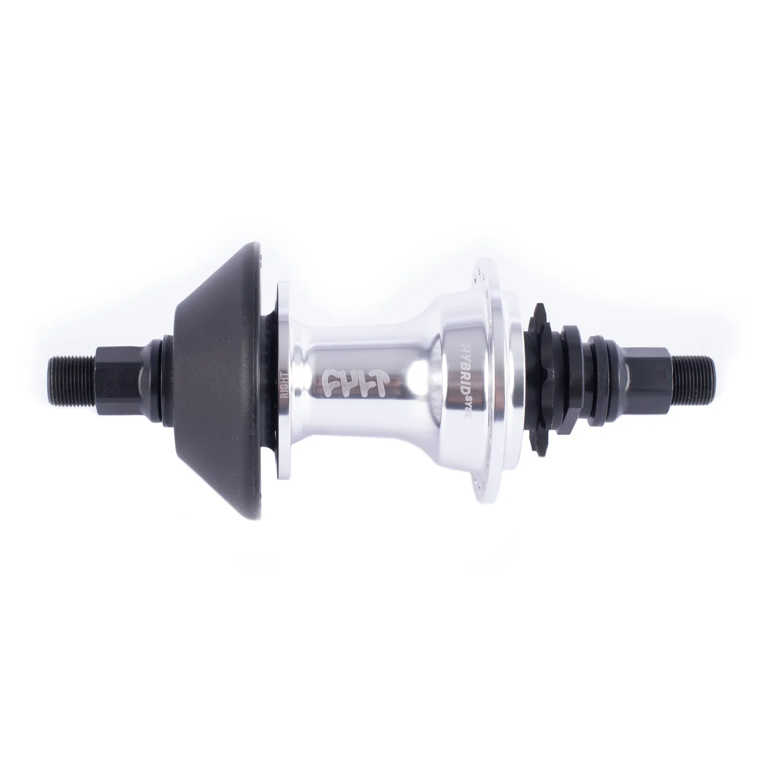 Cult Crew Hybrid Hub κέντρο freecoaster BMX μαύρο RHD