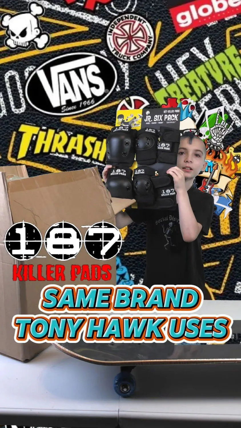 187 Killer Pads Kids Six Pack προστατευτικά Caballero JR