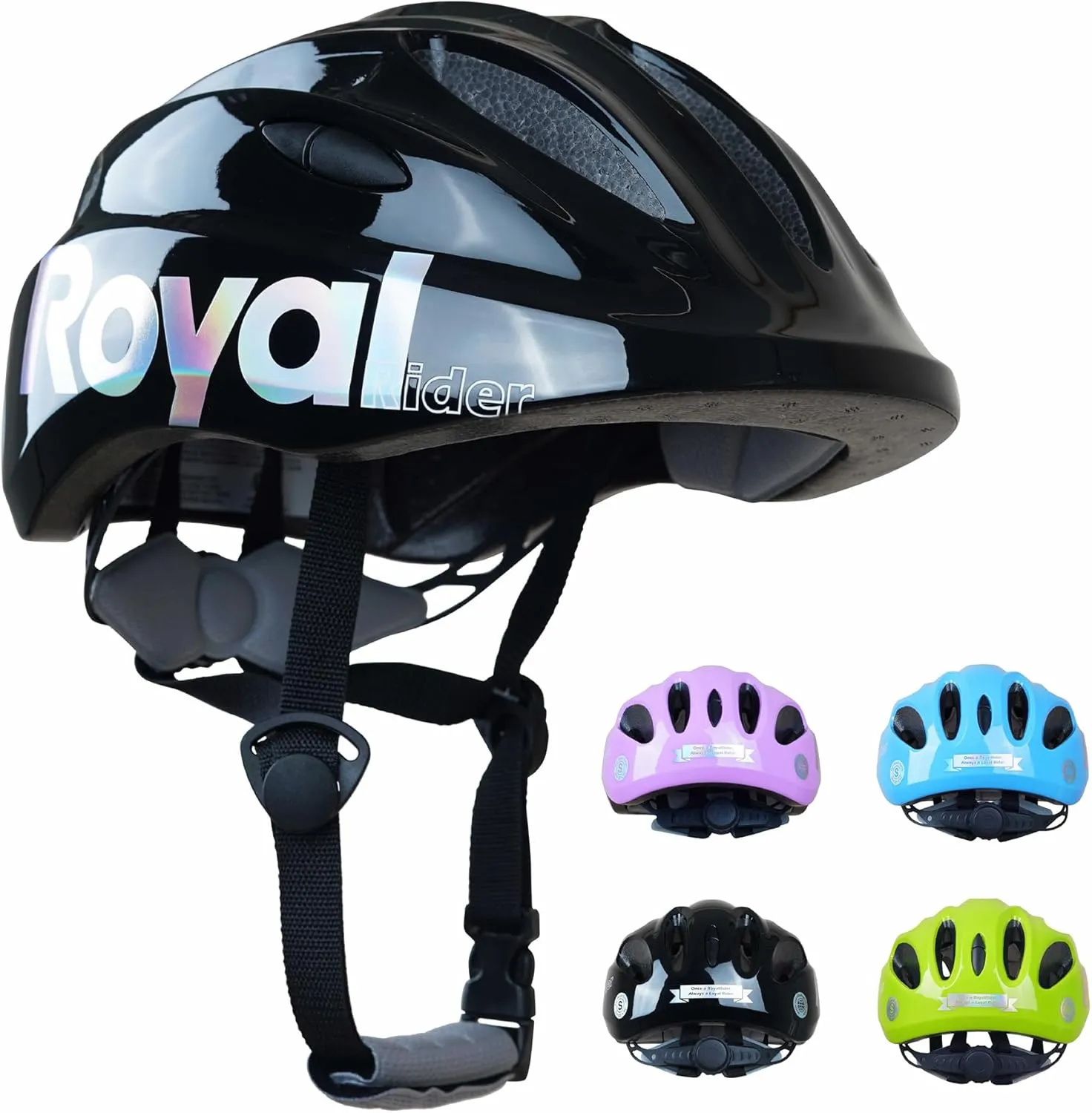 RoyalBaby Helmet παιδικό κράνος μαύρο