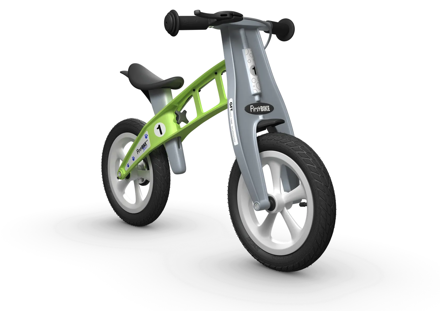 FirstBike Street ισορροποδήλατο πράσινο με φρένο