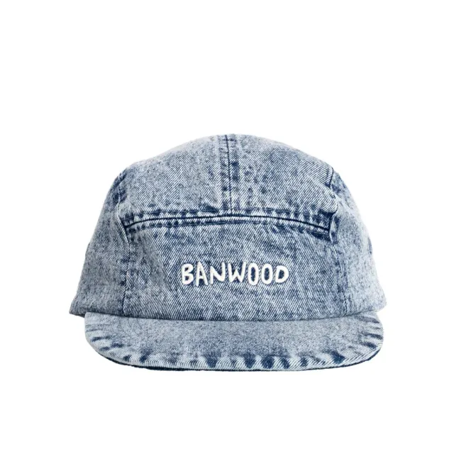 Banwood καπέλο 5-panel denim βαμβακερό