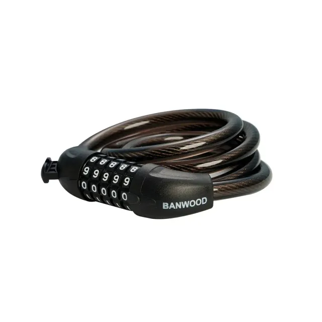 Banwood κλειδαριά ποδηλάτου συνδυασμού 60cm ατσάλινη