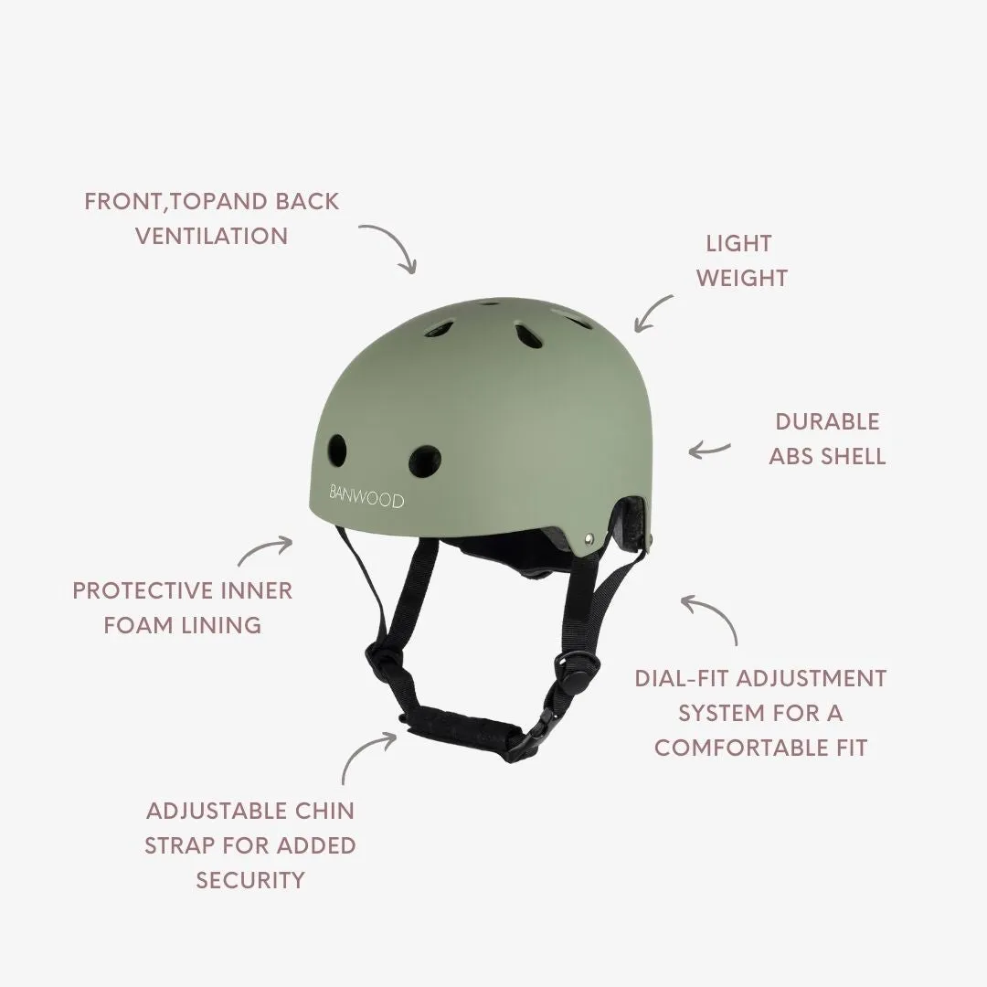 Banwood Helmet κράνος forest πράσινο 50-54 cm