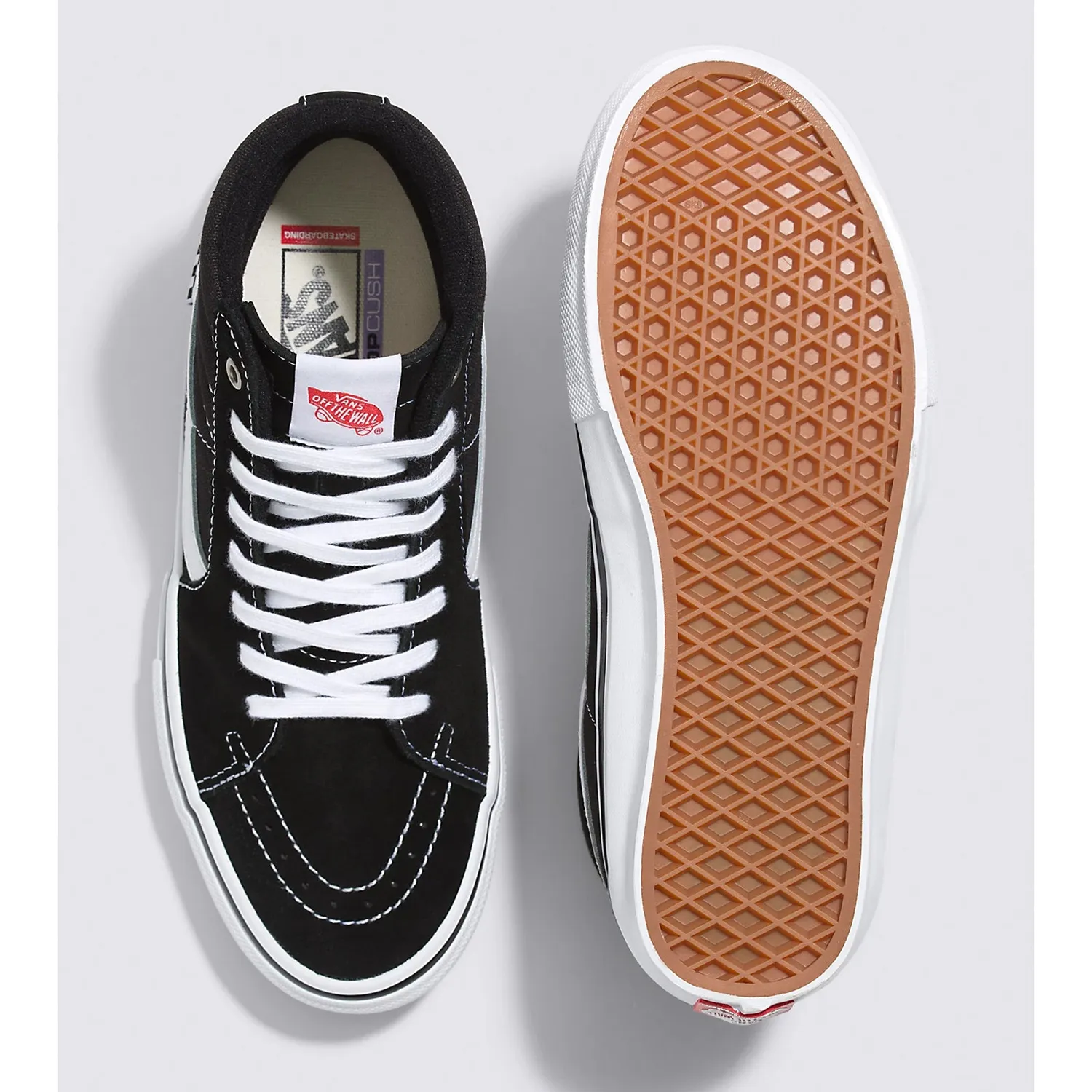 Vans Sk8-Hi παπούτσια μαύρο-λευκό